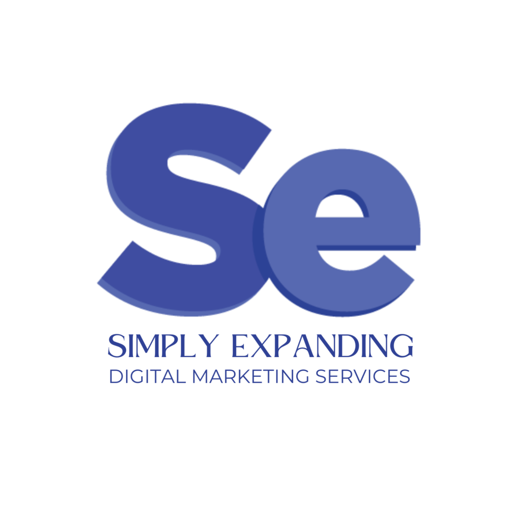 simply expanding logo