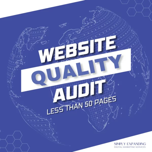 Website Quality Audit Less than 50 pages